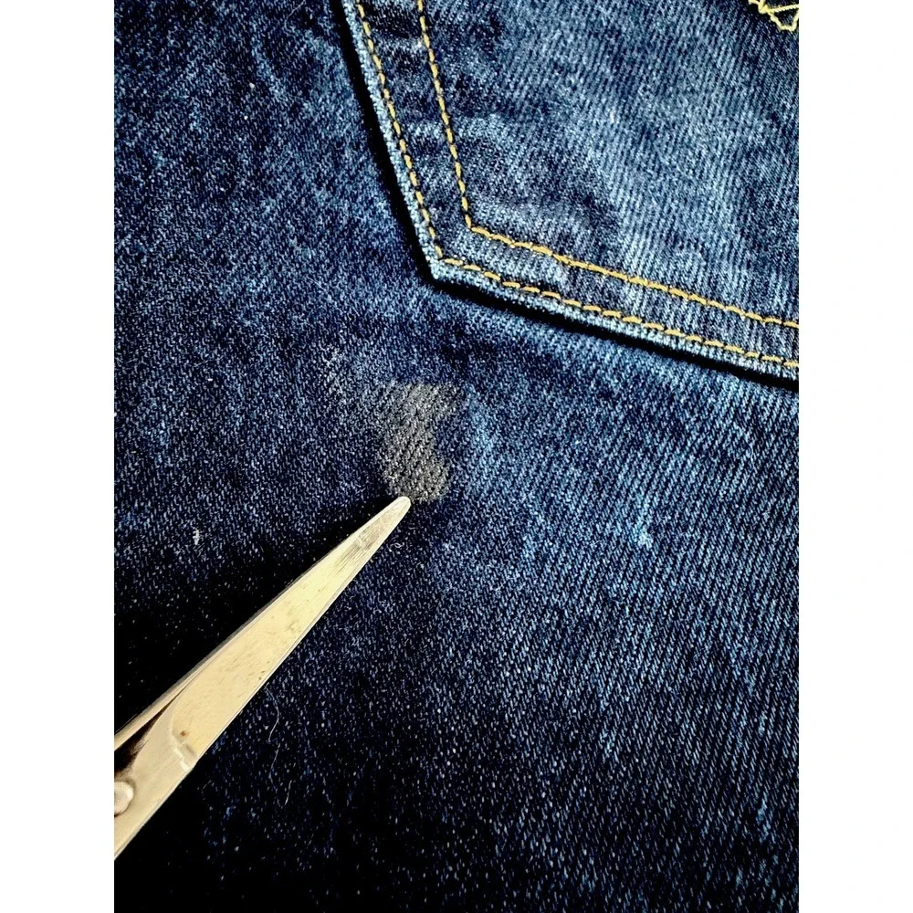 Levi's 501 Men's Denim Jeans 38X34 Button Fly Straight Leg Red Tab